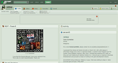 Desktop Screenshot of carauy.deviantart.com
