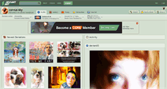 Desktop Screenshot of corvus-sky.deviantart.com