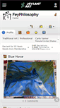 Mobile Screenshot of feyphilosophy.deviantart.com