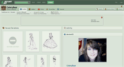 Desktop Screenshot of celerybear.deviantart.com