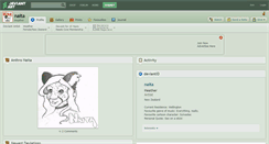 Desktop Screenshot of naita.deviantart.com