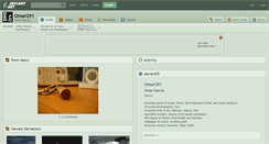 Desktop Screenshot of omarg91.deviantart.com