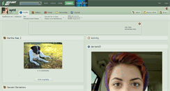 Desktop Screenshot of aphii.deviantart.com