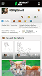 Mobile Screenshot of nbdigitalart.deviantart.com