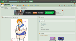 Desktop Screenshot of flashblank.deviantart.com