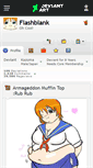 Mobile Screenshot of flashblank.deviantart.com