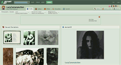 Desktop Screenshot of lucycameraaction.deviantart.com
