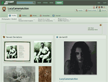 Tablet Screenshot of lucycameraaction.deviantart.com