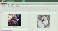 Desktop Screenshot of makiyan.deviantart.com