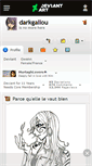 Mobile Screenshot of darkgallou.deviantart.com