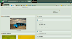 Desktop Screenshot of momosan.deviantart.com