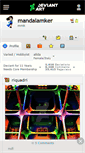 Mobile Screenshot of mandalamker.deviantart.com