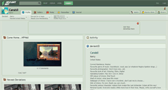 Desktop Screenshot of caraisil.deviantart.com