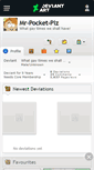 Mobile Screenshot of mr-pocket-plz.deviantart.com