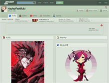 Tablet Screenshot of hayleyfeatruki.deviantart.com