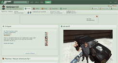 Desktop Screenshot of netgreen123.deviantart.com
