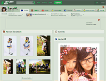 Tablet Screenshot of joycewl.deviantart.com
