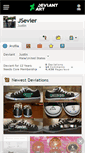 Mobile Screenshot of jsevier.deviantart.com