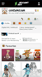 Mobile Screenshot of cakeandjam.deviantart.com
