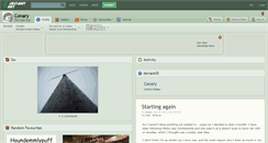 Desktop Screenshot of conary.deviantart.com