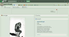 Desktop Screenshot of deathchibiangel.deviantart.com
