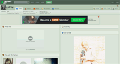 Desktop Screenshot of e-string.deviantart.com