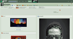 Desktop Screenshot of bycavalera.deviantart.com