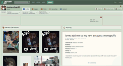 Desktop Screenshot of momo-chan99.deviantart.com