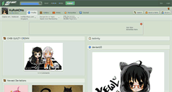 Desktop Screenshot of kuromono.deviantart.com