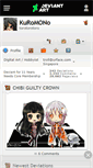 Mobile Screenshot of kuromono.deviantart.com