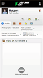 Mobile Screenshot of hutzon.deviantart.com