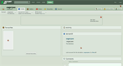 Desktop Screenshot of eagerpee.deviantart.com