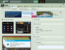 Tablet Screenshot of edios.deviantart.com