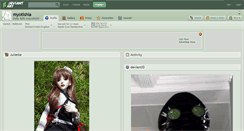 Desktop Screenshot of myotishia.deviantart.com