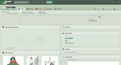 Desktop Screenshot of boundage.deviantart.com