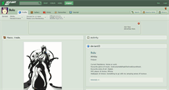 Desktop Screenshot of bulu.deviantart.com