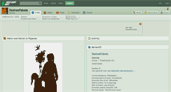 Desktop Screenshot of desireefabela.deviantart.com