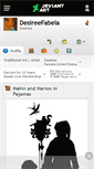 Mobile Screenshot of desireefabela.deviantart.com
