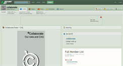 Desktop Screenshot of collaborate.deviantart.com