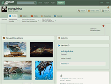Tablet Screenshot of estriquinina.deviantart.com