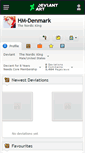 Mobile Screenshot of hm-denmark.deviantart.com