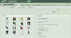 Desktop Screenshot of disgruntledrainbow.deviantart.com