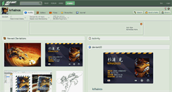 Desktop Screenshot of krhainos.deviantart.com