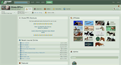 Desktop Screenshot of dilute-rpg.deviantart.com