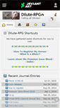 Mobile Screenshot of dilute-rpg.deviantart.com