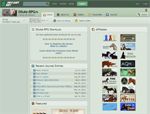 Tablet Screenshot of dilute-rpg.deviantart.com