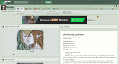 Desktop Screenshot of drasniia.deviantart.com