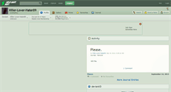 Desktop Screenshot of killer-lover-hater89.deviantart.com