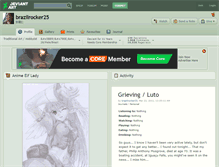 Tablet Screenshot of brazilrocker25.deviantart.com