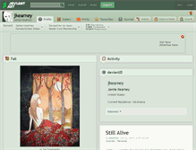 Tablet Screenshot of jkearney.deviantart.com
